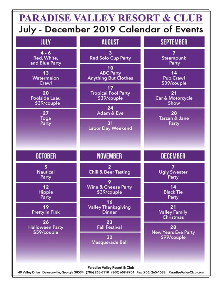 Paradise Valley Resort Club Memberships